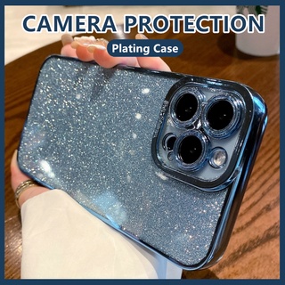 Ốp Điện Thoại Silicon Dẻo Mạ Viền Sang Trọng Cho iPhone 13 12 11 Pro max XS max XR X 7 8 Plus 13 Pro 12 Pro max