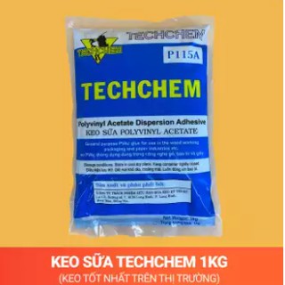 Keo Sữa Techchem P115A𝑭𝒓𝒆𝒆𝒔𝒉𝒊𝒑Keo Dán Giấy Thảm Simili Túi 1kg Tốt Nhất Thị Trường
