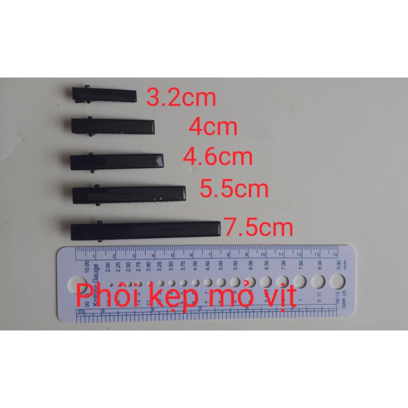 Phôi kẹp tóc mỏ vịt