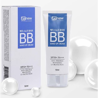 Kem nền đa chức năng ma thuật BENEW MAGIC SNOW WHITE Hàn Quốc 3in1 Hàn quốc 50ml/Hộp - Hàng chính hãng