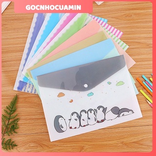 Túi  đựng giấy kiểm tra, cặp đựng tài liệu có cúc (01 cái)
