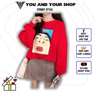 Áo sweater nam nữ YAYSHOP dáng rộng unisex chất nỉ dày dặn - SW "IAMCOOL"