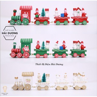 [Quà Tặng Giáng Sinh] Tàu Lửa Tàu Hỏa Trang Trí Giáng Sinh Cao Cấp - Quà Tặng giáng sinh Ý Nghĩa - 3 Mẫu