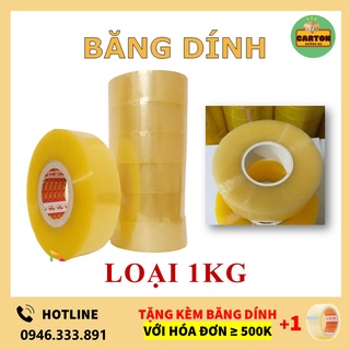 [SỈ/LẺ] Băng Dính 1kg Lõi Mỏng 5li Đóng Hàng Giá Rẻ, Chất Lượng - Băng Keo Gói Hàng