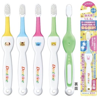 Bàn chải đánh răng cổ dẻo cho bé từ 1.5 - 6 tuổi Dentfine<br>