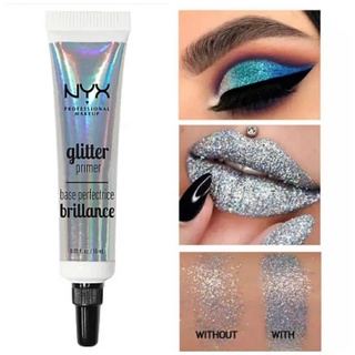 Kem Lót Nhũ Mắt &amp; Môi Nyx Glitter Primer (10ml)