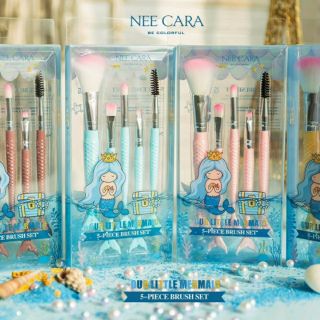 Set 5 cọ Nee Cara nàng tiên cá Thái Lan
