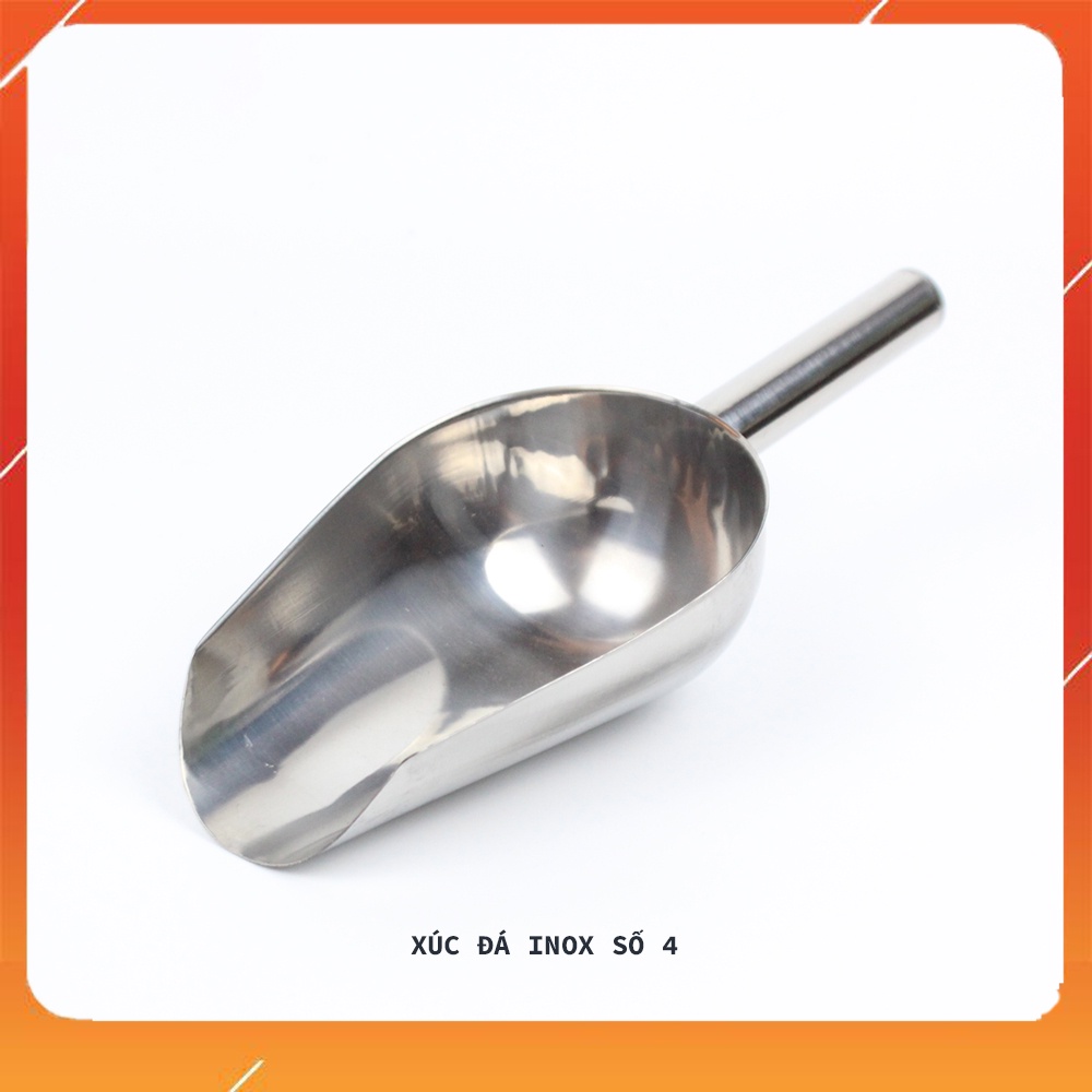 Muôi Xúc Đá Inox số 4