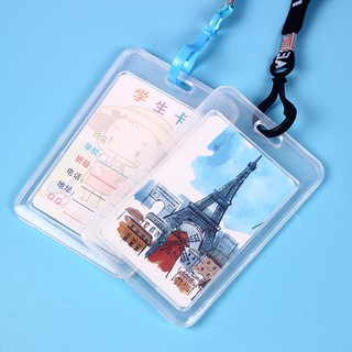 Thẻ Đeo Bảng Tên Học Sinh, Sinh Viên Nhựa Trong