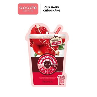 [Mã COSCOCOT3 -8% đơn 250K] Mặt Nạ Lựu Giữ Ẩm Và Tăng Độ Đàn Hồi Cho Da Mediheal Pomegranate Vita Mask 20ml - [LỰU]