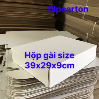 HỘP CARTON GÀI ĐỰNG QUẦN ÁO PHỤ KIỆN SIZE 39X29X9CM