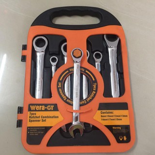Bộ Cờ Lê Tự Động Wera - Bộ vòng miệng tự động 7pcs