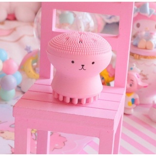 Cọ Rửa Mặt Tẩy Tế Bào Chết Thiết Kế Hình Bạch Tuộc Đáng Yêu