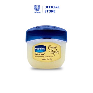 [Mã COSUI5 giảm 8% đơn 150K] Sáp Dưỡng Môi Ngọt Ngào Vaseline Lip Therapy Creme Brulee 7g