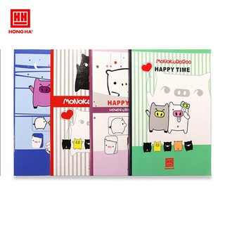 5 quyển Vở 4 ly ngang Hồng Hà 300 trang South Star Monokuro Boo 0737 dành cho học sinh miền Trung - Nam