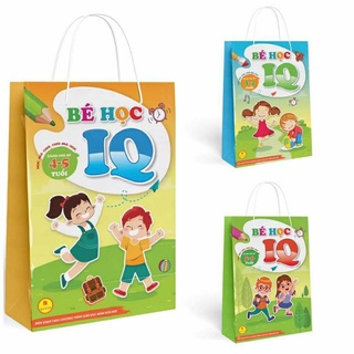 Sách - Bé Tô Màu - Bé Học IQ 3-6 Tuổi ( 8 Cuốn )