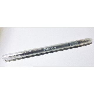 Bút viết thư pháp hai đầu Hernidex Calligraphy Twin- Brush/Chisel Tip - Màu nâu (Brown)
