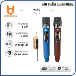 Micro Không dây ONTEK E6S | BD W301 | W003 | W108 chính hãng, chuyên dùng cho Amply, loa kéo - bảo hành 12 tháng