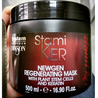 Hấp dầu chống rụng chống gàu cân bằng dầu DIKSON STAMIKER Newgen Regenerating Mask 500ml