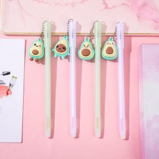 Bút tag quả bơ BT26 bút cute bút dễ thương