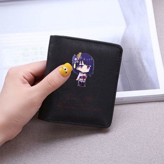Ví ngắn cầm tay in hình BAAL game GENSHIN IMPACT anime chibi đựng vật dụng nhỏ xinh xắn tiện lợi
