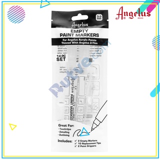 Bộ bút marker để vẽ màu acrylic Angelus Empty Paint Marker - Ngòi 3mm (14pc)