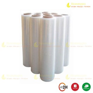 Cuộn Màng PE Bọc Hàng 2,4Kg Màng Chít Quấn Pallet
