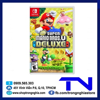[Mã ELHAMS5 giảm 6% đơn 300K] Game Switch - New Super Mario Bros. U Deluxe