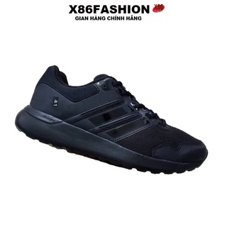 Giày thể thao sneaker nam nữ đen full và trắng full size từ 35 đến 44 đế siêu vải lưới thoáng khí (X86FASHION-FULL)