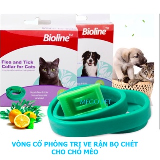 VÒNG CỔ VE RẬN BỌ CHÉT CHO CHÓ MÈO
