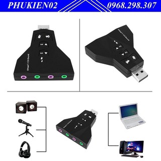 USB Sound 7.1 Phi thuyền Đầu Ra Âm Thanh Chuẩn
