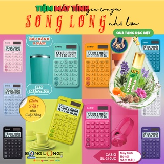 Máy Tính CASIO Bỏ Túi Sắc Màu SL-310UC - “Chân Thật như Cuộc Sống!” - Máy Tính Mini Chính Hãng BITEX Bảo Hành 5 Năm