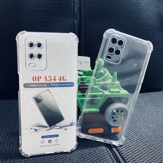 Ốp lưng chống sốc OPPO A54 4G dẻo trong suốt cao cấp bo 4 góc chống va đập bảo vệ camera