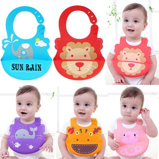 Yếm ăn dặm Taf Toy silicon JJOVCE xuất xịn đóng hộp