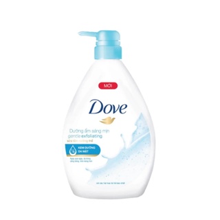 Sữa tắm Dove Dưỡng sáng mịn với hạt massage 530g/900g