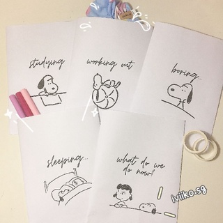 IVI IKO | Túi giấy mini đựng quà Snoopy