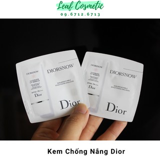 Sample Kem Chống Nắng Diorsnow Ultimate UV Shield