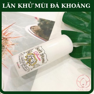 Lăn Nách ❤️CHÍNH HÃNG❤️Lăn Khử Mùi Đá Khoáng Soft Stone Crystal Nhật Bản , Khô Thoáng , Thơm Bạc Hà , Không Vàng Áo