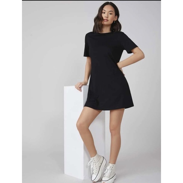 [ BIGSIZE TRÊN 55KG ] ĐẦM ĐEN TRƠN BASIC thun cotton bigsize nữ
