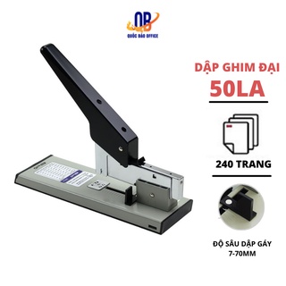 Dập ghim đại KW-TriO 50LA cỡ lớn - Máy dập ghim đại dập 240 tờ | Hàng Chính Hãng - 1 chiếc