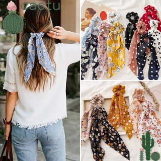 Dây Buộc Tóc Co Dãn In Họa Tiết Phong Cách Boho Cho Nữ