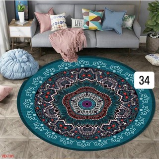 Thảm Nỉ Tròn Trải Sàn Decor Cao Cấp