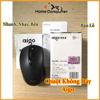[BÁN LỖ] Hàng mới về bán lỗ xin đánh giá 5* - Chuột không dây, Chuột Có Dây AIGO Giá rẻ - tặng kèm pin