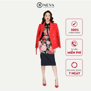 Áo Blazer Nữ NEVA Dạ Đỏ W700121