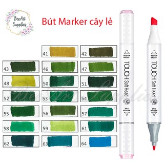 Bút Marker Cây lẻ - Touch Soft - Gam Xanh 1 ( 10k/ cây ) - Page 5