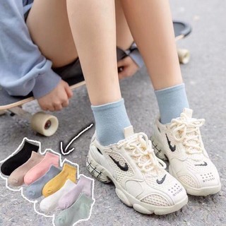 Tất nữ muối tiêu phong cách vintage (1 đôi màu ngẫu nhiên)