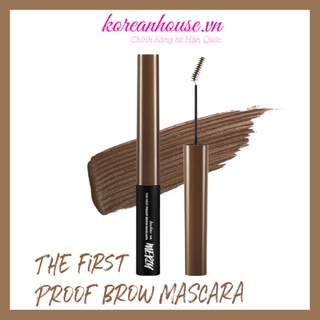 [Chính hãng] MASCARA CHÂN MÀY MERZY THE FIRST PROOF BROW MASCARA CHỐNG THẤM NƯỚC 3.5g