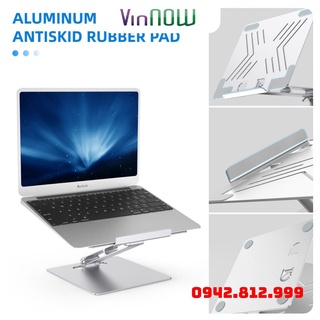 Giá đỡ laptop, iPad CP49 công thái học chỉnh độ cao chống mỏi vai gáy một chân kiêm đế hỗ trợ tản nhiệt cho laptop