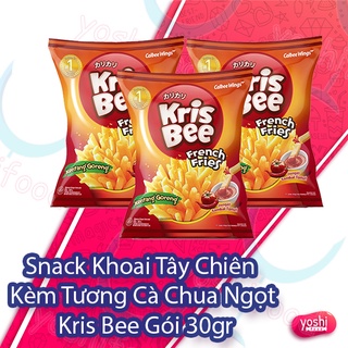 Bánh Snack Khoai Tây Chiên Kèm Tương Cà Kris Bee 30gr - Nhật Bản