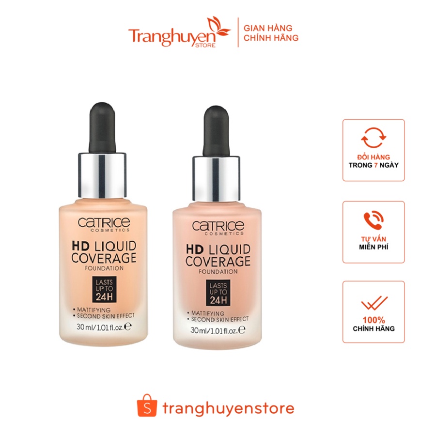 Kem nền Catrice HD Liquid Coverage
